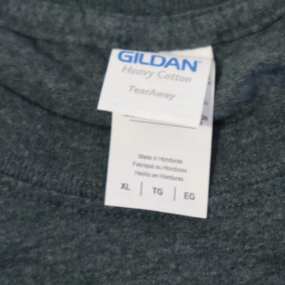 Gildan Indiana Pacers NBA Basketball T-Shirt Mens XL Charcoal Gray Heather Tee